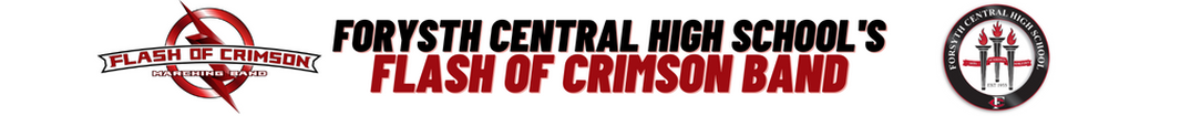 FORSYTH CENTRAL'S FLASH OF CRIMSON BAND